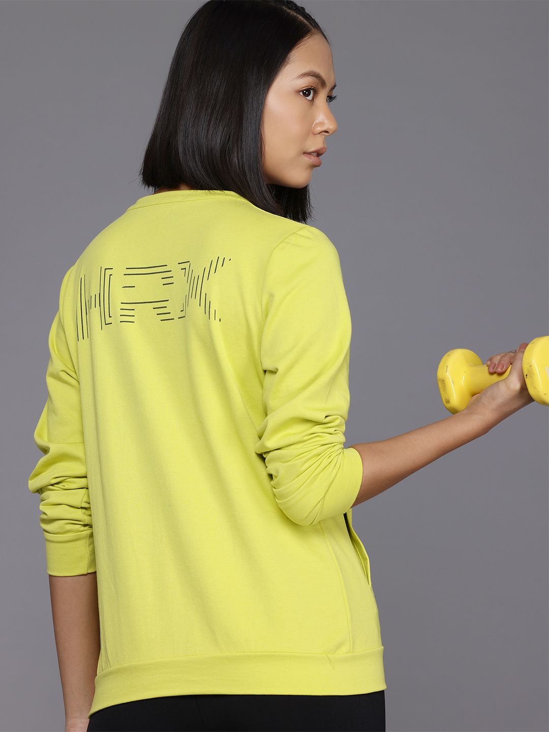 HRX by Hrithik Roshan Printed Training Sweatshirt