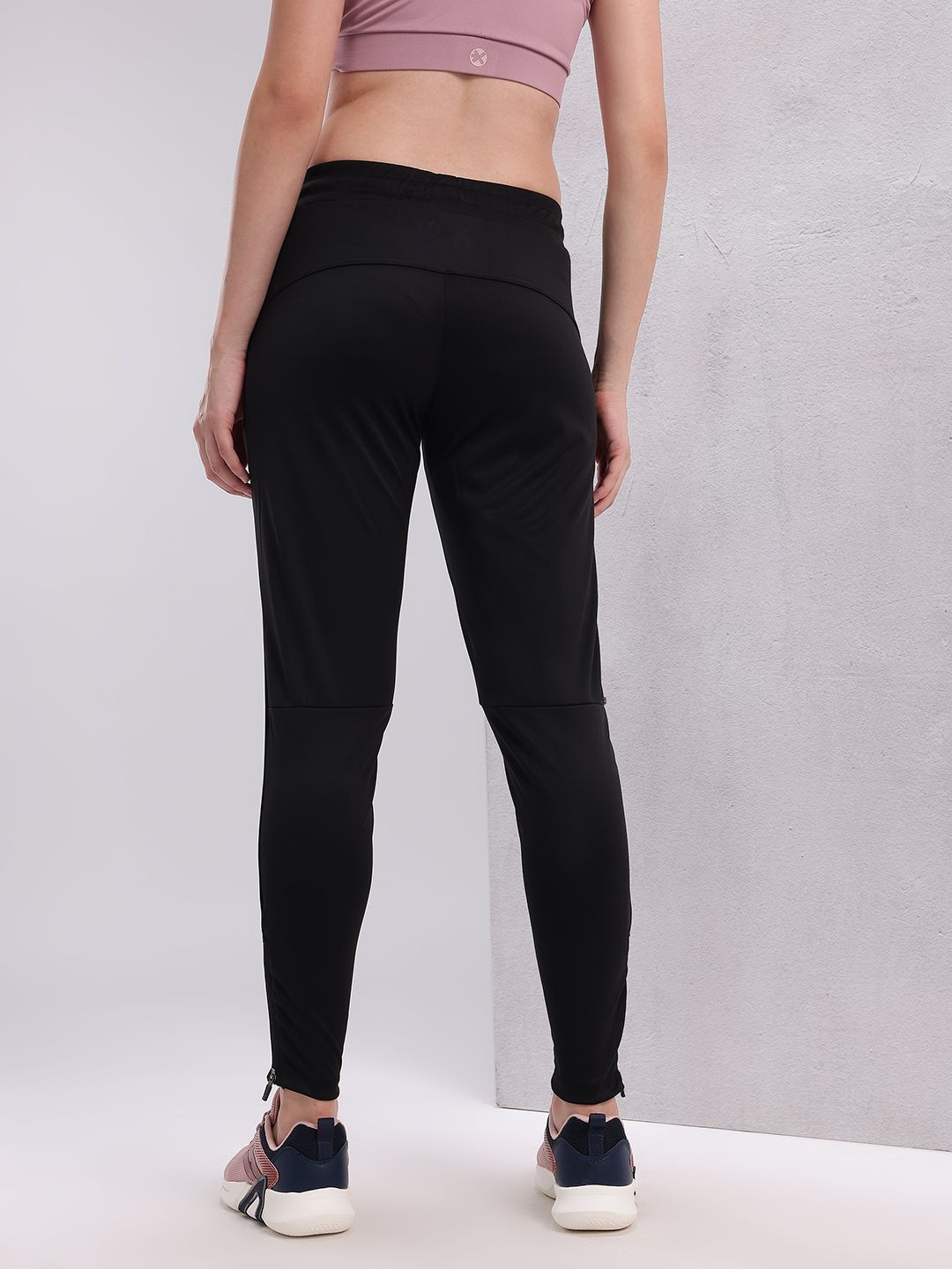 HRX by Hrithik Roshan Women Mid-Rise Slim Fit Running Track Pants