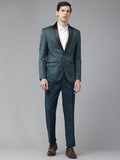 Park Avenue Self-Design Super Slim-Fit Single-Breasted 2-Piece Party Suit