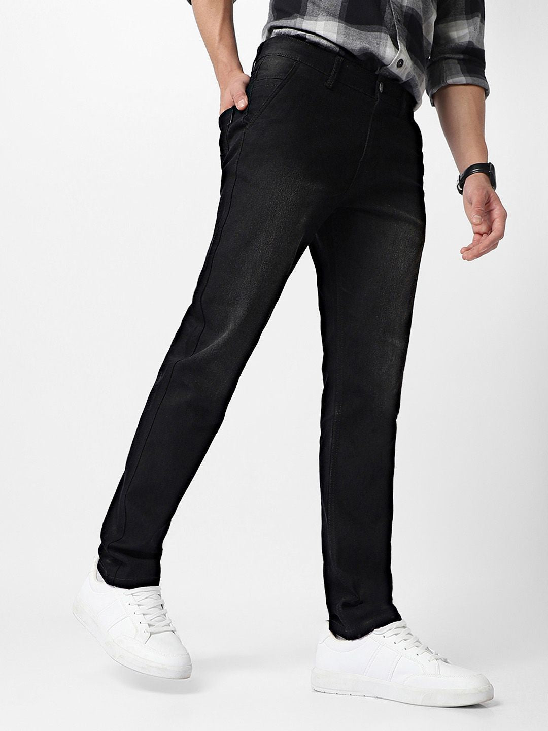 Urbano Fashion Men Regular Fit Washed Stretchable Jeans