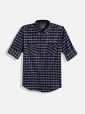 Monte Carlo Boys Checked Casual Smart Fit Shirt
