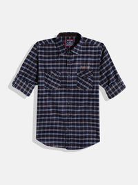 Monte Carlo Boys Checked Casual Smart Fit Shirt