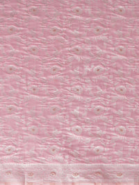 Saree mall Pink Woven Design Silk Cotton Banarasi Sarees