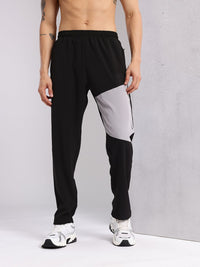 HRX oleh Hrithik Roshan Men Colourblocked Mid-Rise Running Seluar