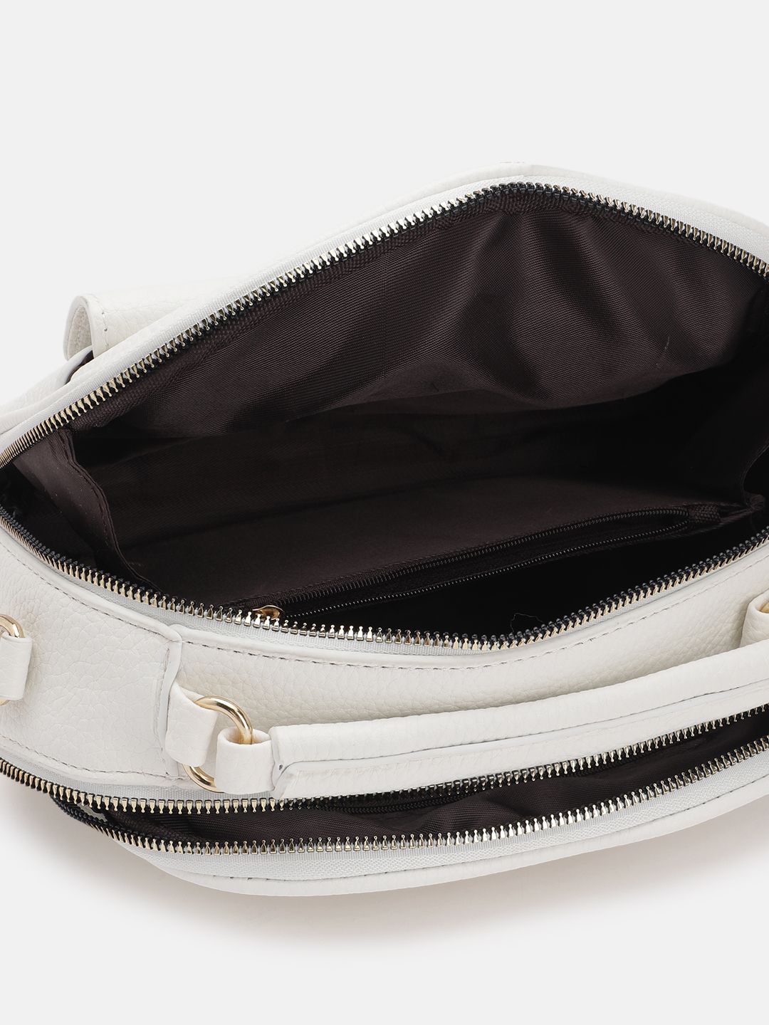 DressBerry Textured Structured Handheld Bag