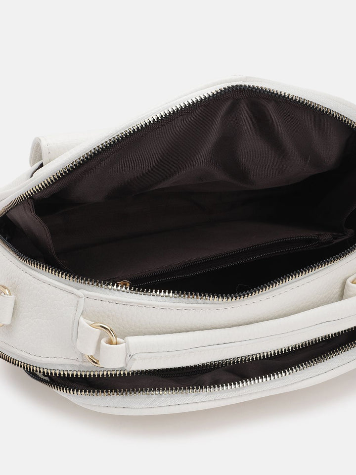 DressBerry Textured Structured Handheld Bag