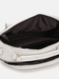 DressBerry Textured Structured Handheld Bag