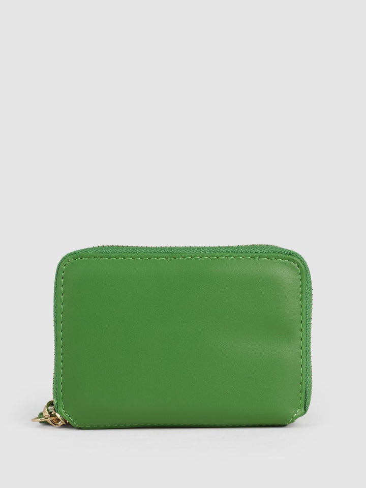 DressBerry Women Tasselled Zip Around Wallet