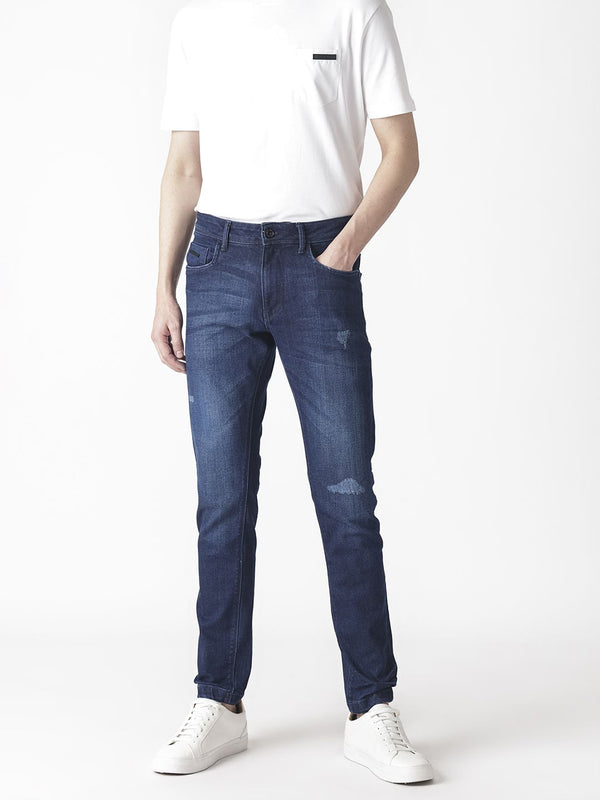 RARE RABBIT Men Movado Mid-Rise Slim Fit Jeans