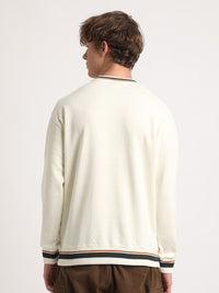 THE BEAR HOUSE Round Neck Cotton Sweatshirt