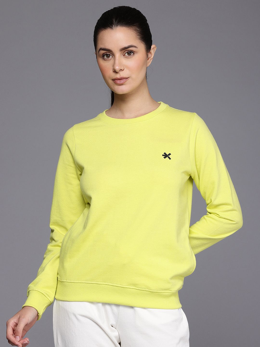 HRX by Hrithik Roshan Typography Printed Sweatshirt