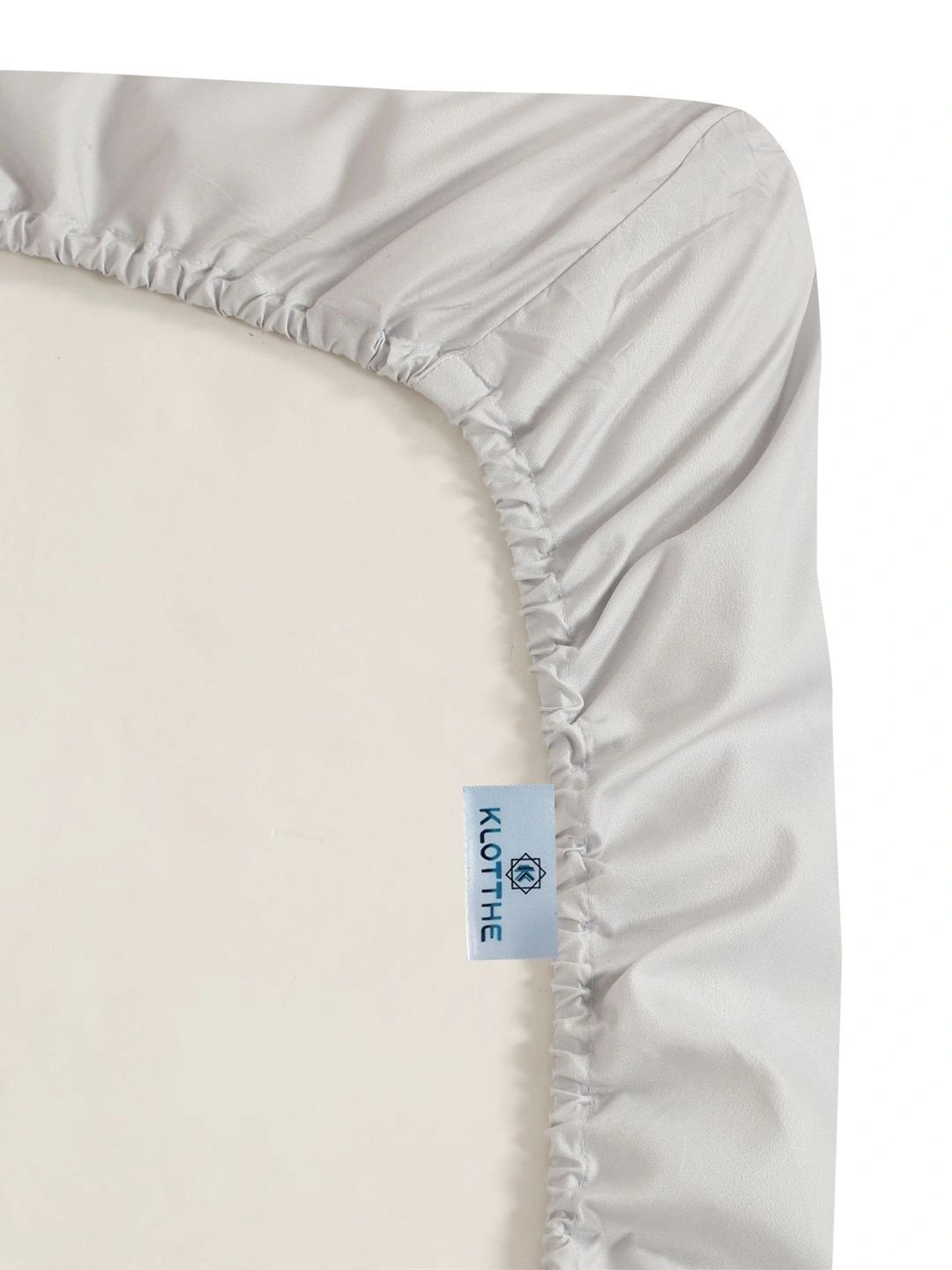 Moda Rapido X KLOTTHE Kelabu & Bunga Merah Jambu Cadar King 400 TC dengan 2 Sarung Bantal