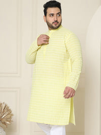 SOJANYA PLUS Embroidered Cotton Kurta