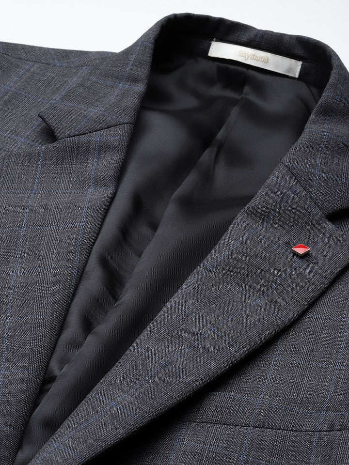 Raymond Luxurious Essentials Checked Contemporary Fit 2-Piece Formal Suit