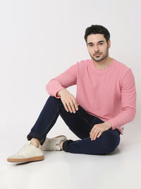 SPYKAR Men Solid Round Neck Cotton T-shirt