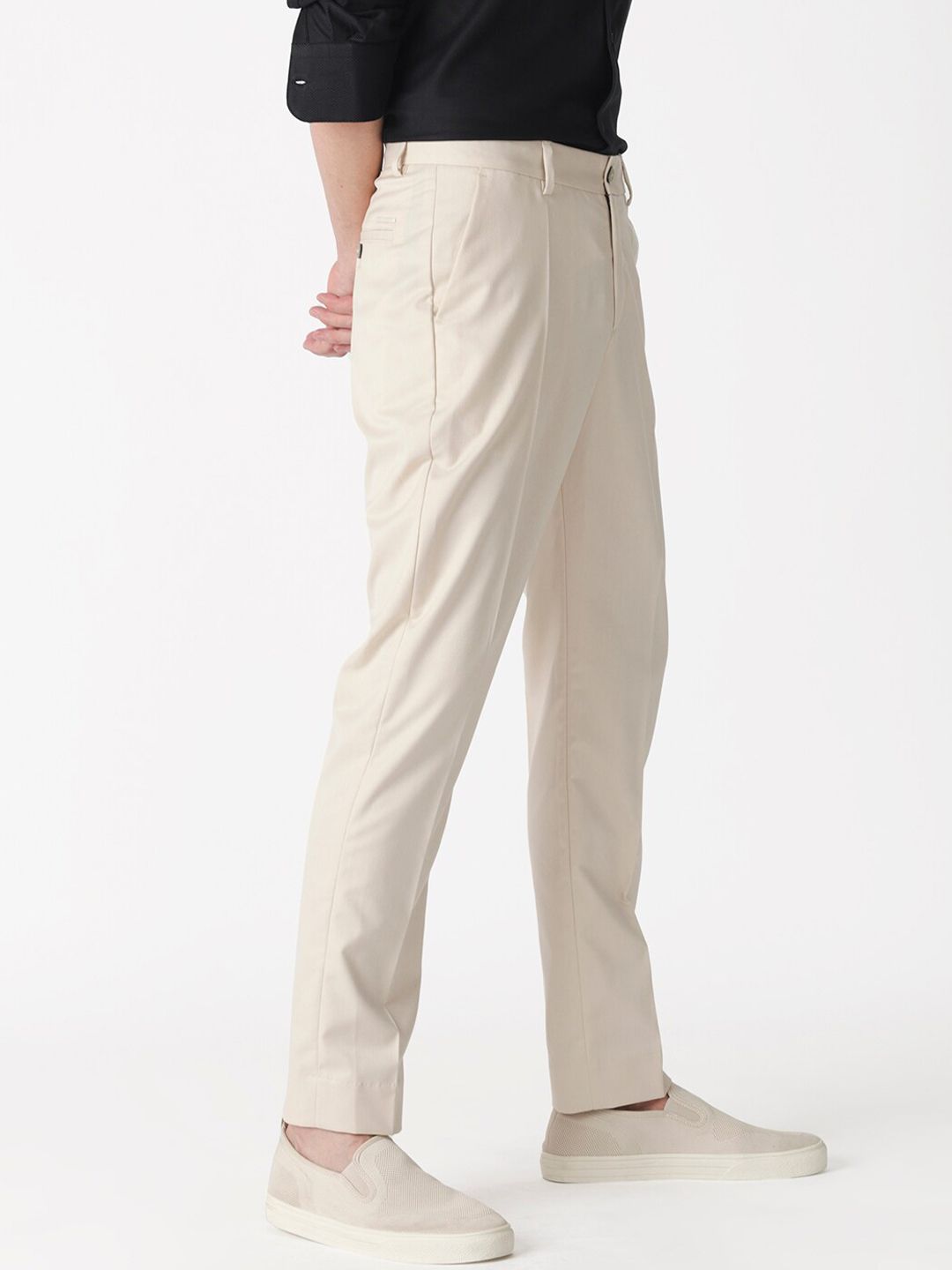 RARE RABBIT Chamer Mid-Rise Regular Fit Trouser
