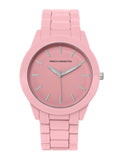 French Connection Women Dial & Stainless Steel Straps Reset Time Analogue Watch FCS04P