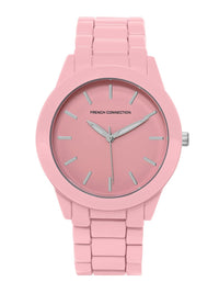 French Connection Women Dial & Stainless Steel Straps Reset Time Analogue Watch FCS04P