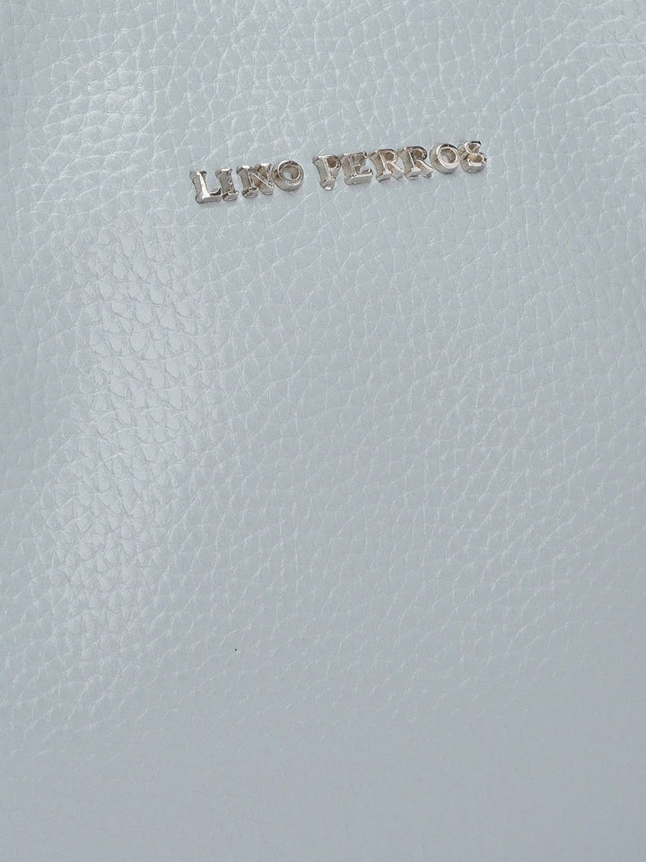 Lino Perros Textured Structured Baguette Bag