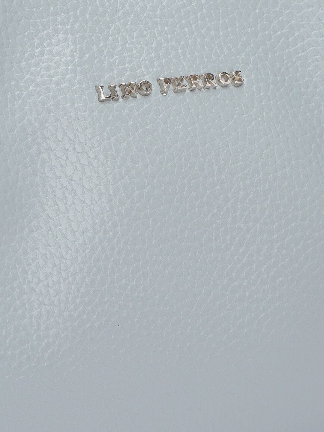 Lino Perros Textured Structured Baguette Bag
