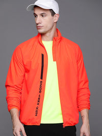 HRX by Hrithik Roshan Typography Printed Training Jacket