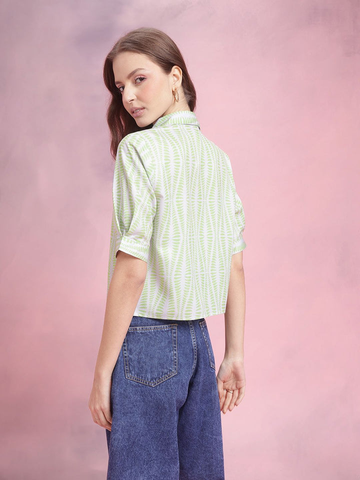 DressBerry Opaque Printed Casual Shirt