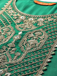 Indo Era Ethnic Motifs Zari Embroidered Kurta with Trousers & With Dupatta