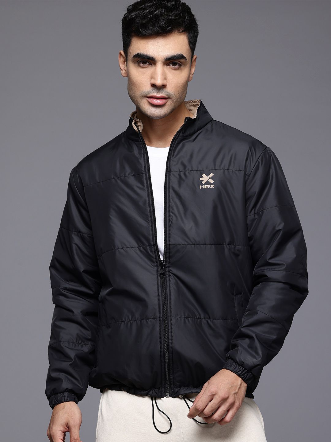HRX by Hrithik Roshan Lifestyle Reversible Padded Jacket