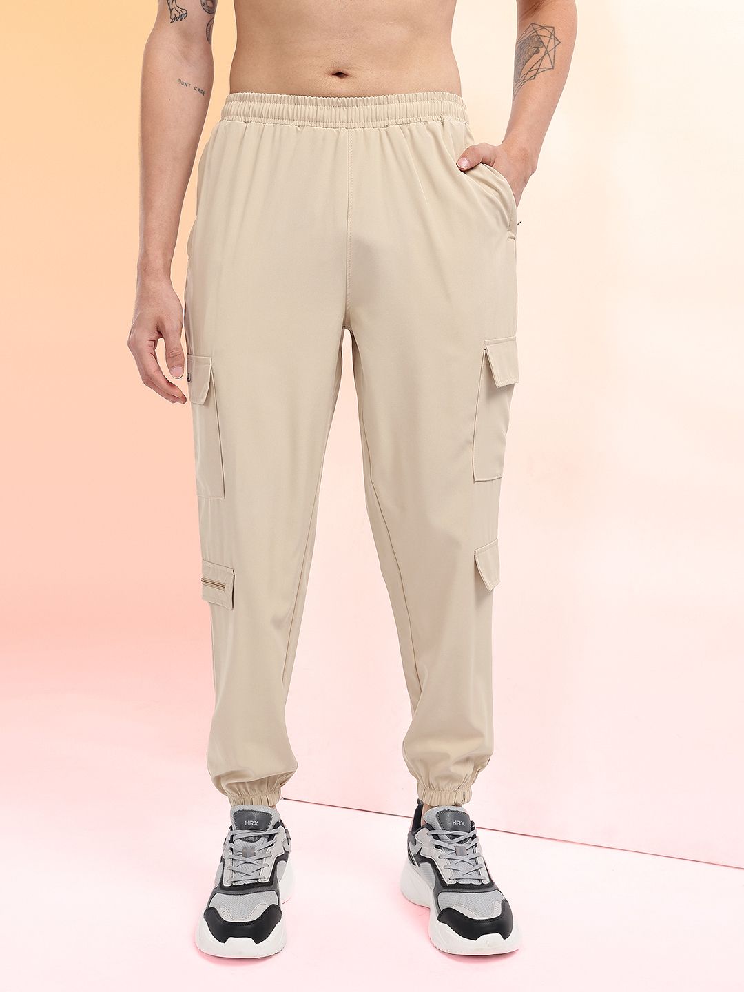 HRX by Hrithik Roshan Men Cargo-Style Training Joggers