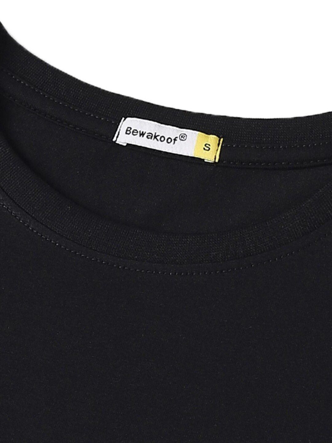 Bewakoof Women Vibes Graphic Printed Boyfriend T-shirt