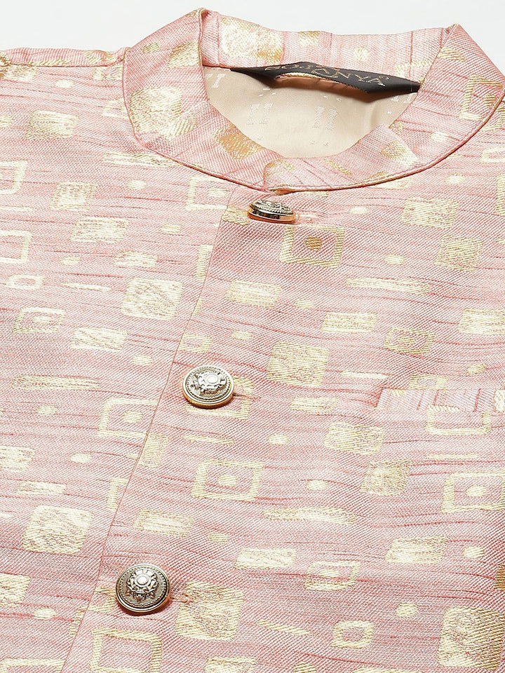 SOJANYA Men Teal Kurta with Churidar