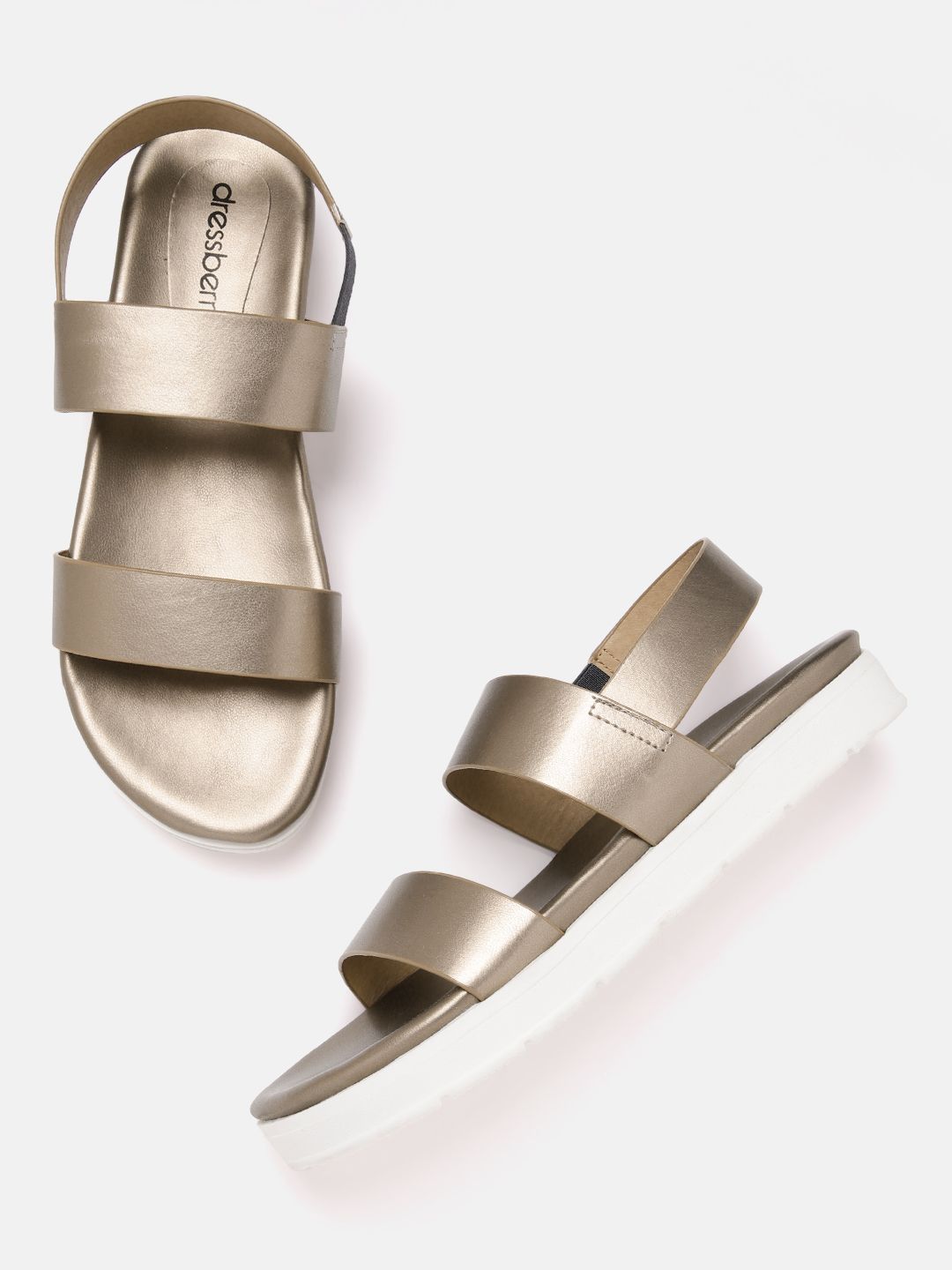 DressBerry Women Open Toe Flats