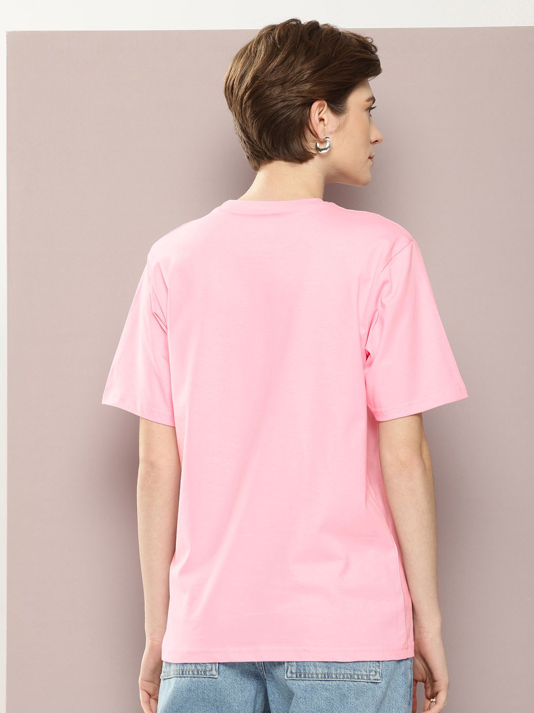 DILLINGER Printed Oversized Pure Cotton T-shirt