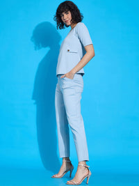 SASSAFRAS worklyf Short Sleeves Top With Trouser