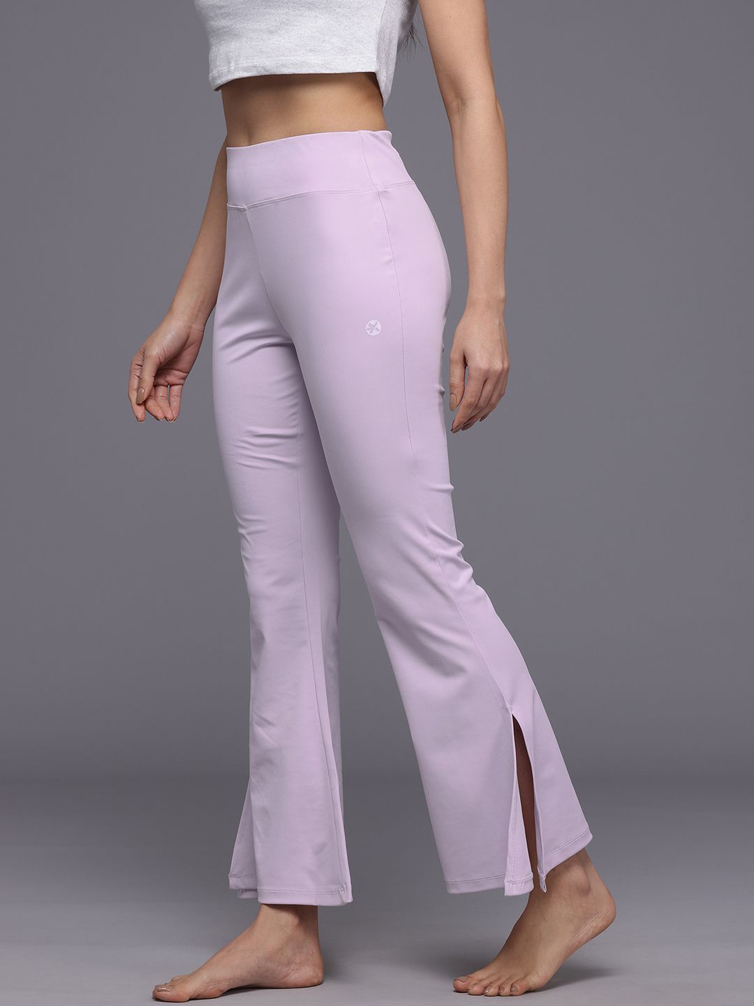 HRX by Hrithik Roshan Women Yoga Tights with Slits