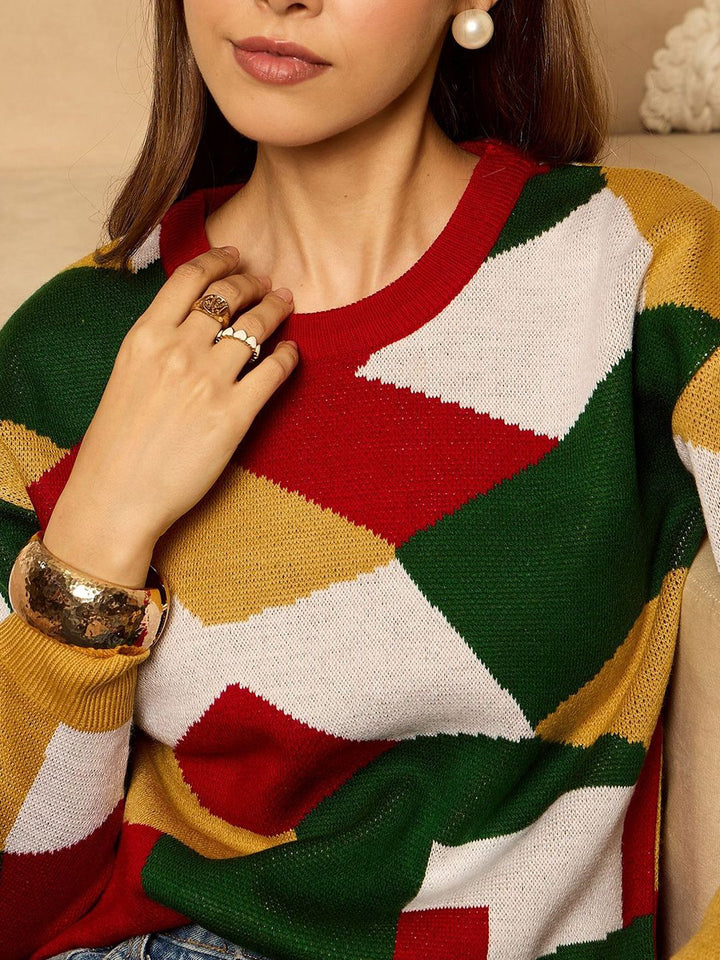 Berrylush Women Printed Pullover