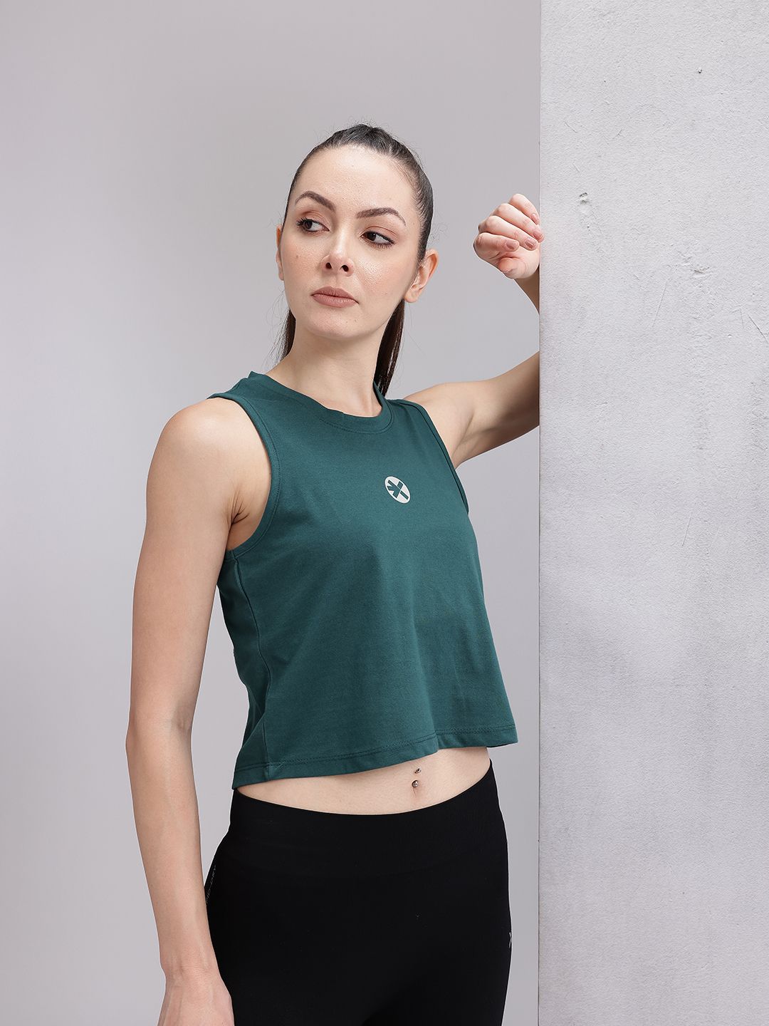 HRX by Hrithik Roshan Women Yoga Crop T-shirt