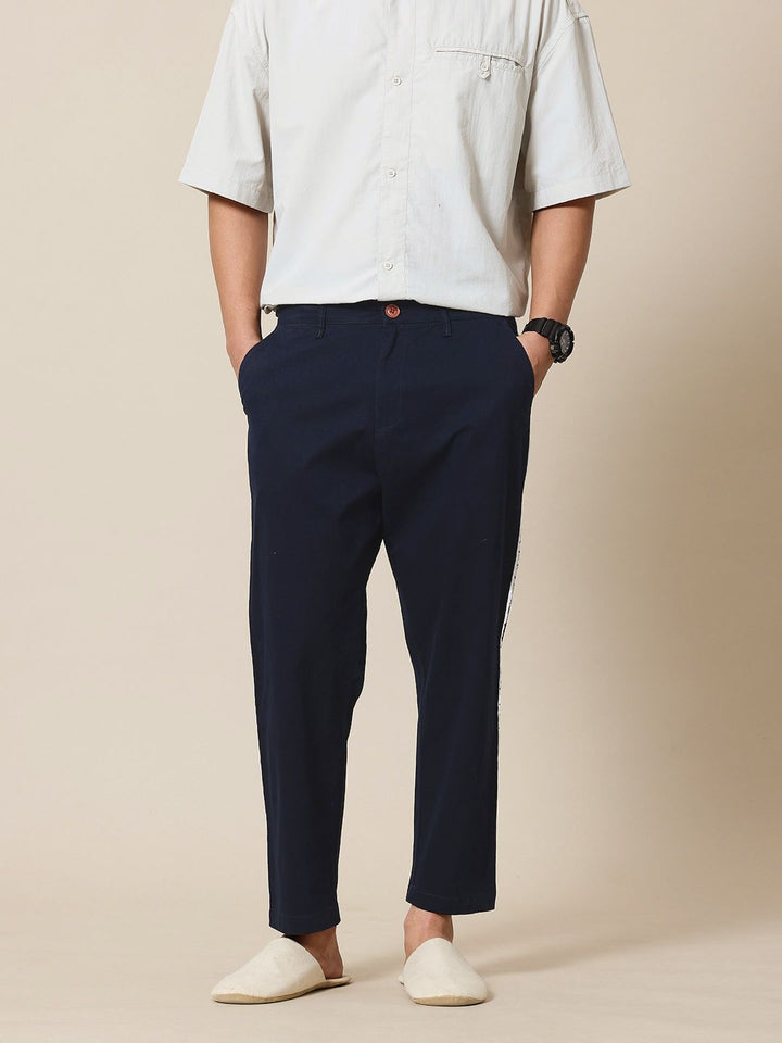 Mr Bowerbird Men Liberal Fit Trousers