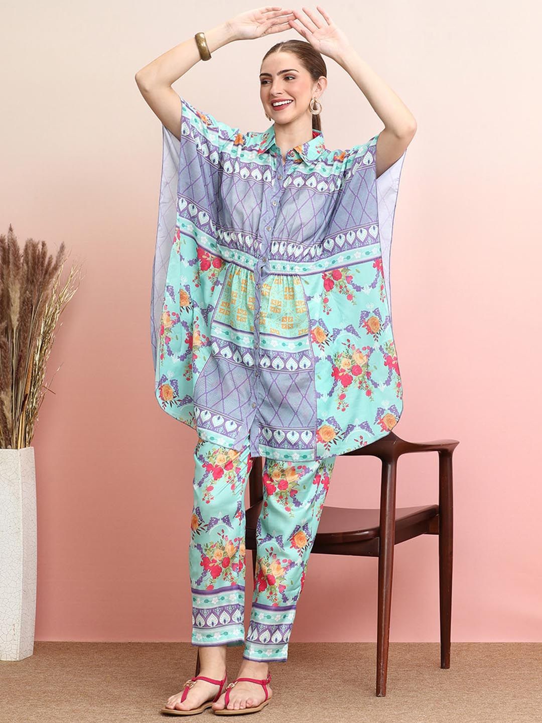 Indo Era Printed Shirt & Trouser