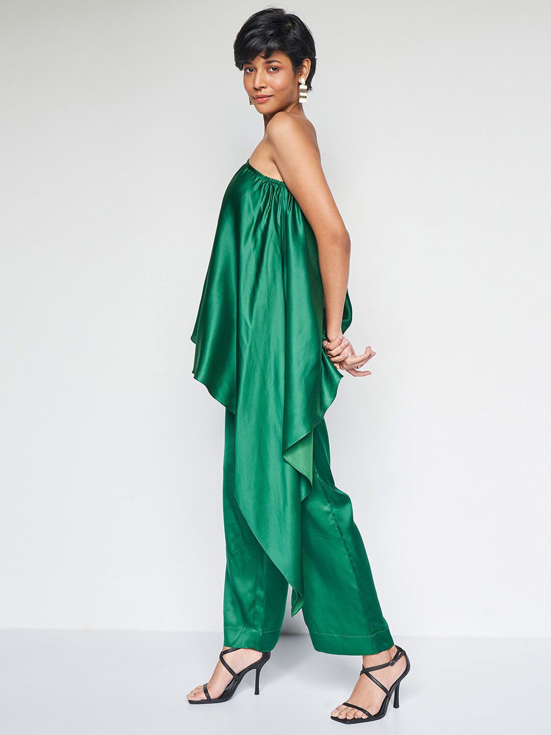 AND One Shoulder Top with Trousers