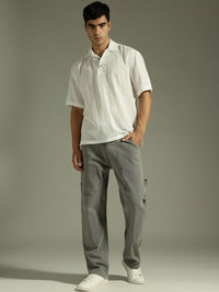 DENNISON Muslin Double Gauge Cotton Oversized Shirt