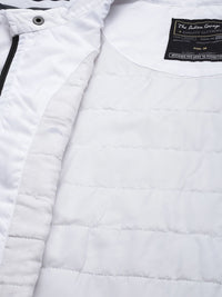 The Indian Garage Co Men Zip-Front Slim Fit Biker Jacket