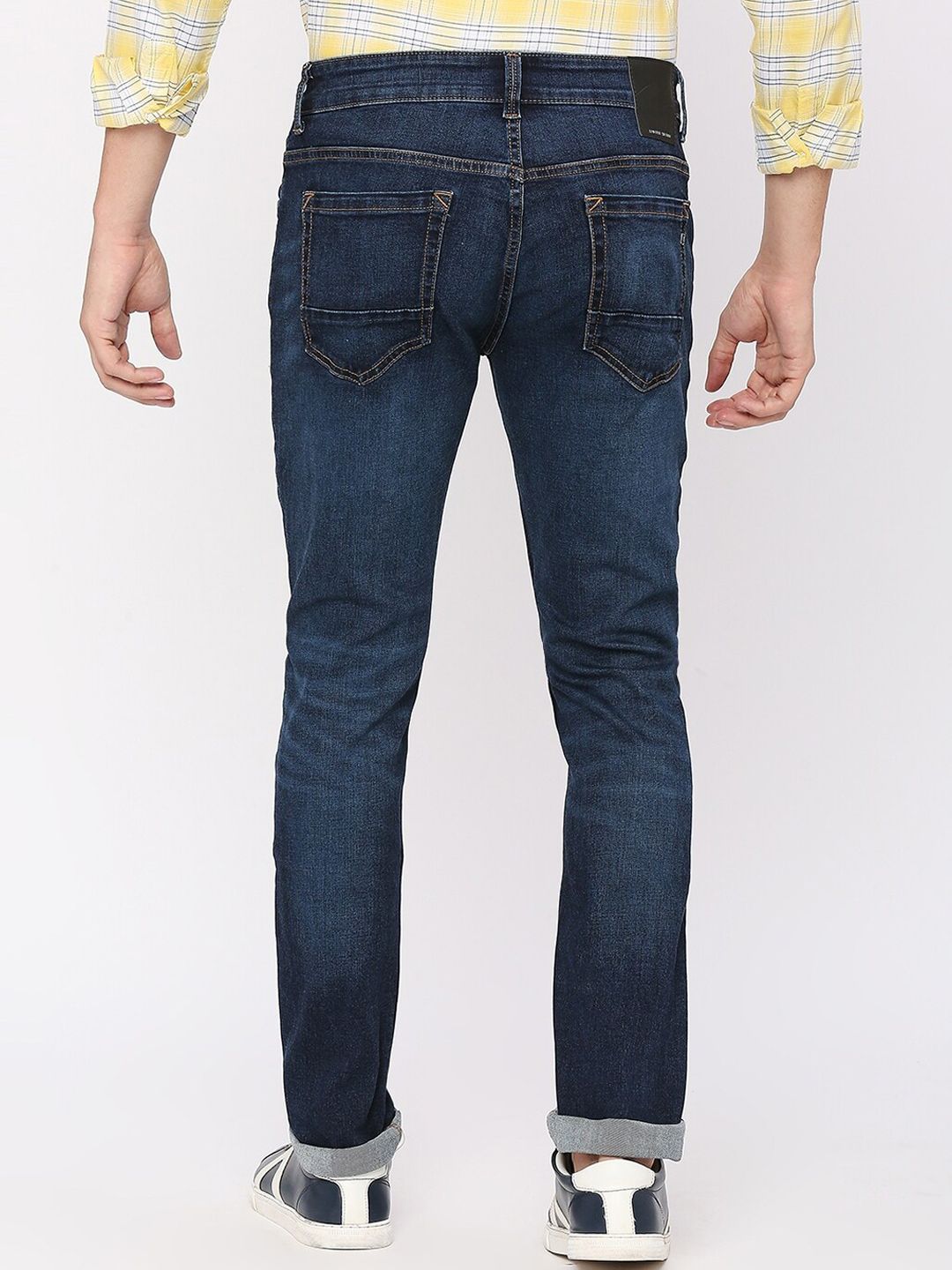 SPYKAR Men Mid-Rise Light Fade Dark Shade Non Stretchable Jeans