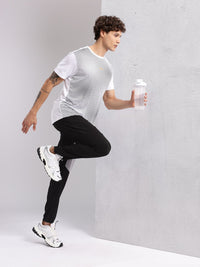 HRX oleh Hrithik Roshan Men Colourblocked Mid-Rise Running Seluar