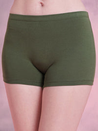 DressBerry Pack of 3 Solid Boy Shorts DRM-DB-PAN03B-TBC