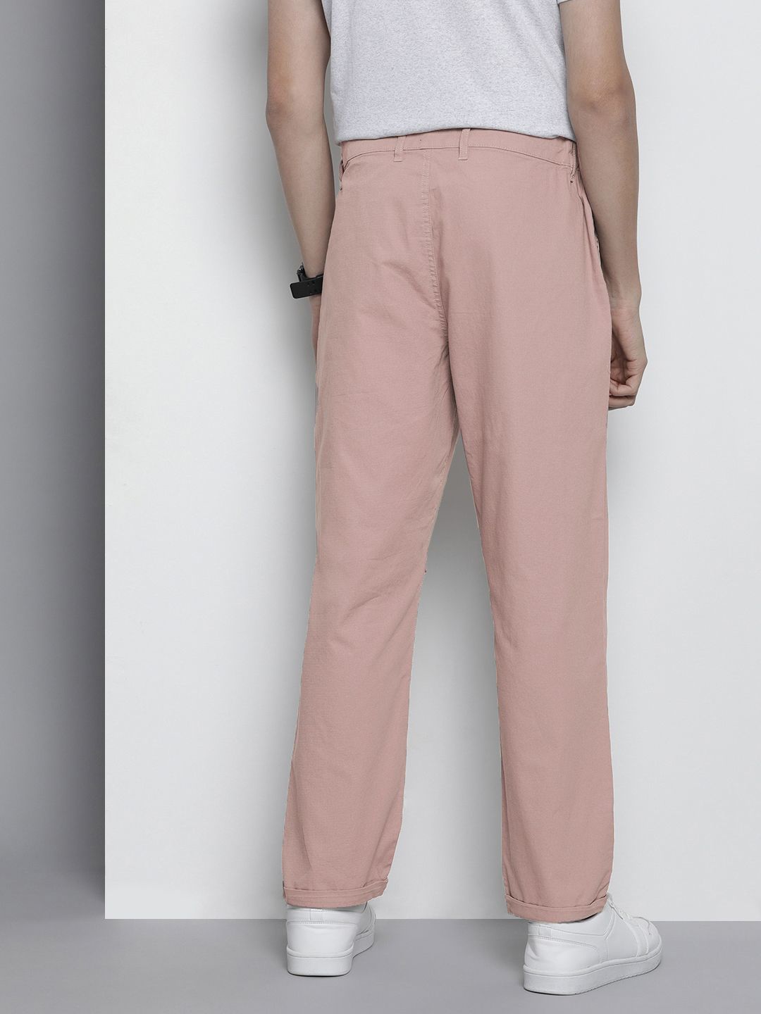 The Indian Garage Co Relaxed Regular Fit Chinos Trousers