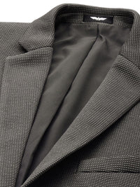 Park Avenue Super Slim Fit Self Design Single Breasted Formal Blazer
