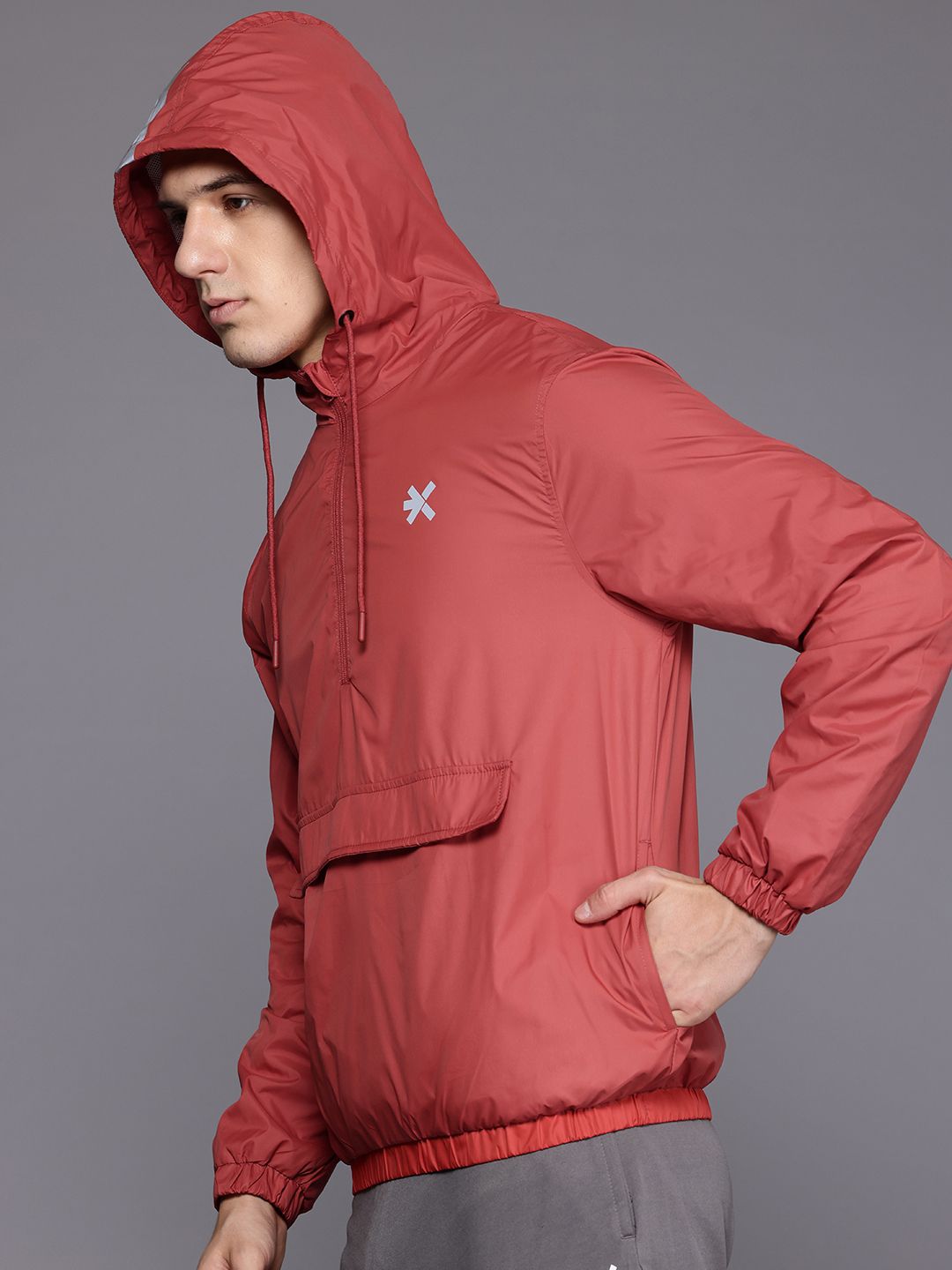 HRX by Hrithik Roshan Hooded Outdoor Jacket
