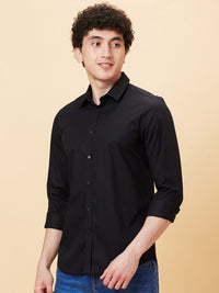 Being Human Spread Collar Slim Fit Casual Shirt