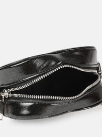 DressBerry Non-Detachable Sling Strap Structured Sling Bag